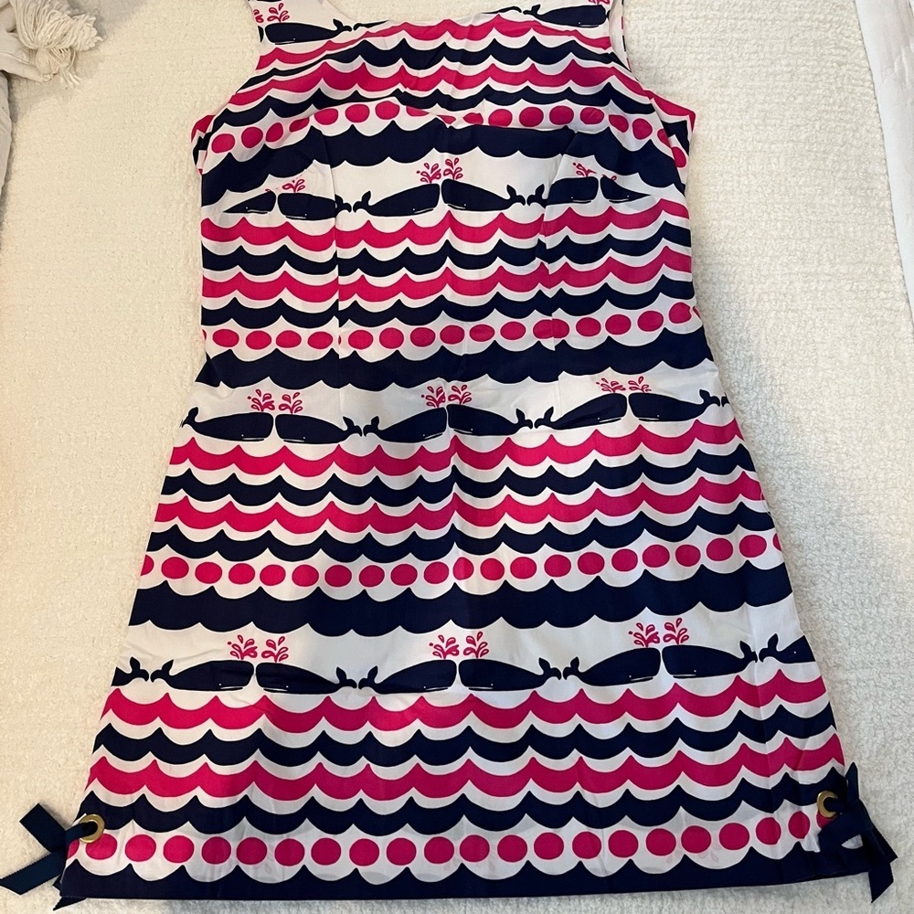 Lilly Pulitzer shift dress.